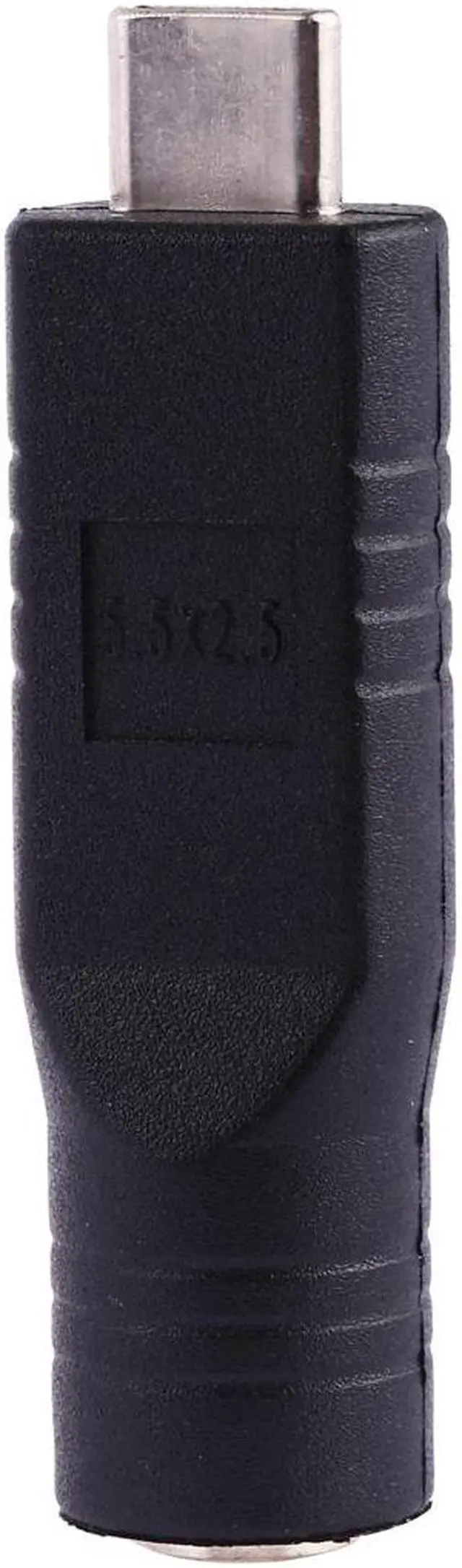 Alt view image 4 of 4 - 5.5 x 2.5mm Female to USB-C / Type-C Male Plug Adapter Connector