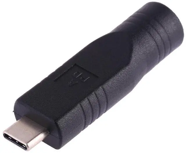 Alt view image 2 of 4 - 6.0 x 4.4mm Female to USB-C / Type-C Male Plug Adapter Connector