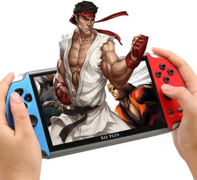 Main image of Powkiddy X12 Plus Retro Classic Games Handheld Game Console with 7 inch HD Screen & 16GB Memory, /