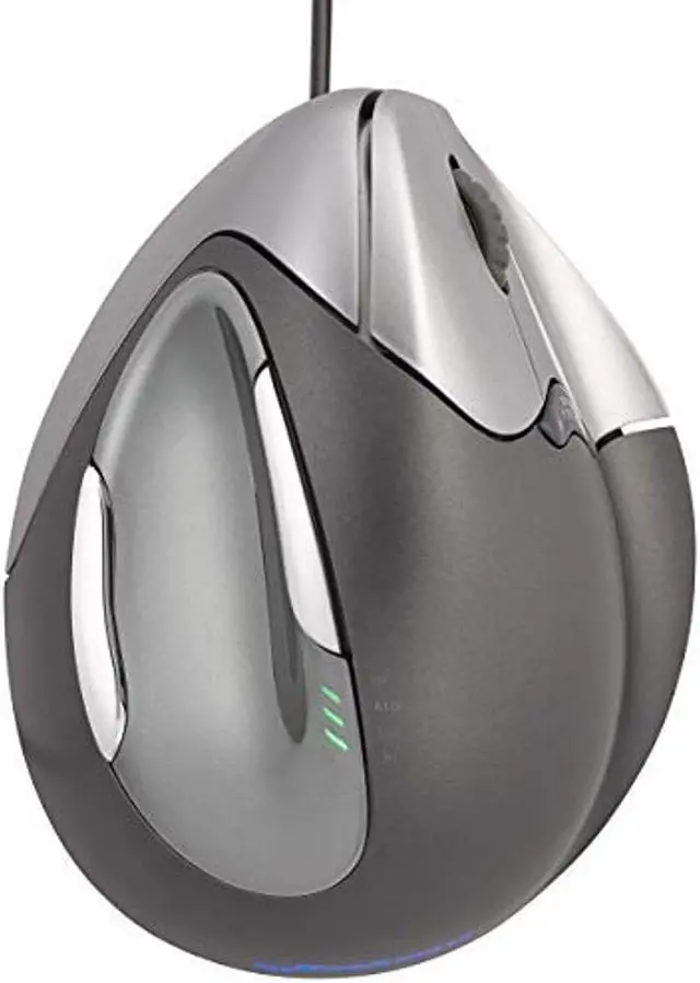 Alt view image 5 of 6 - Evoluent VM4R VerticalMouse 4 Right Hand Ergonomic Mouse with Wired USB Connection (Regular Size),clear