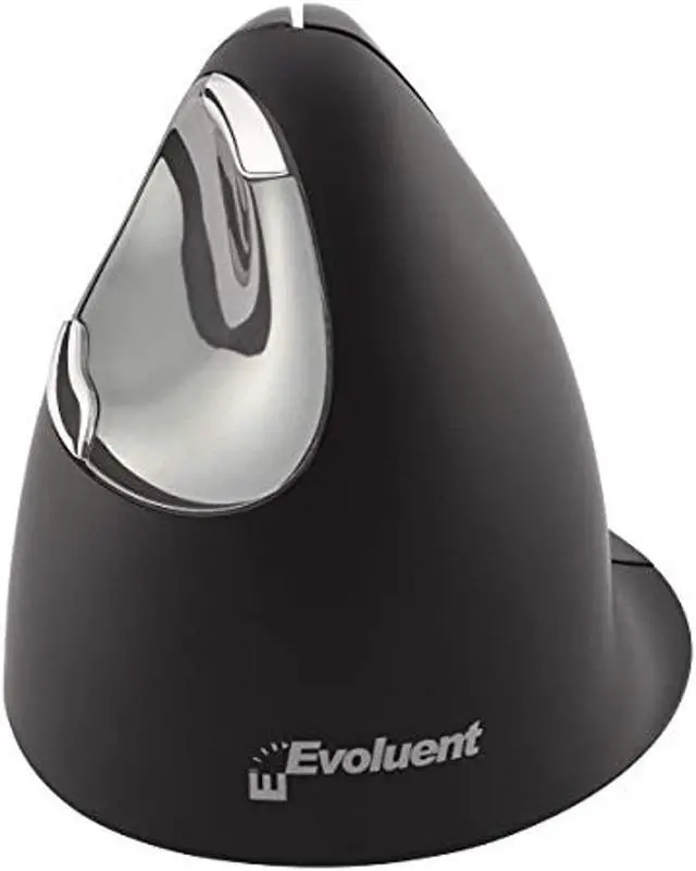 Alt view image 4 of 5 - Evoluent VM4RM VerticalMouse 4 Right Hand Ergonomic Mouse with Bluetooth Connection for Mac OS (Regular Size)