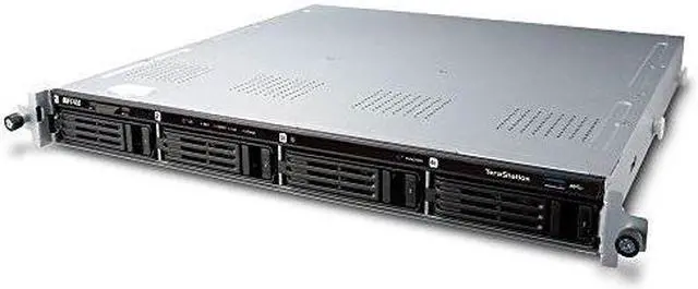 Alt view image 3 of 3 - Buffalo TeraStation 1400R Rackmount 4 TB NAS Hard Drives Included (TS1400R0404)