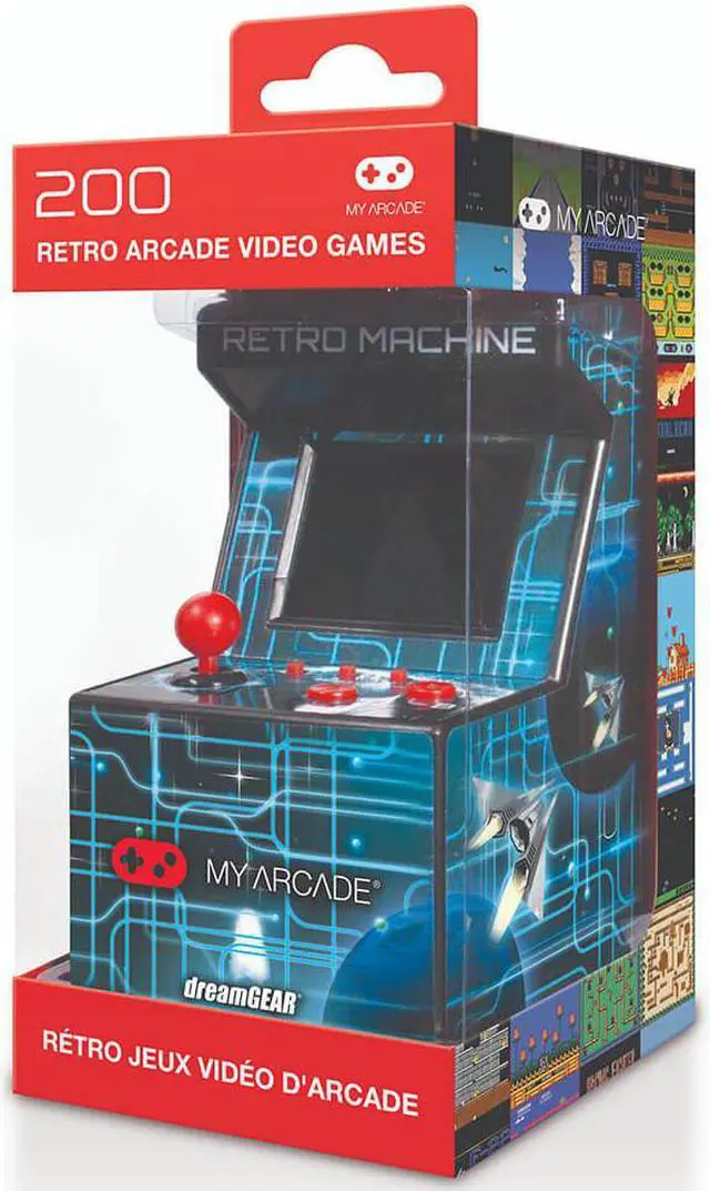 Alt view image 2 of 11 - DREAMGEAR DG-DGUN-2577 MY ARCADE RETRO MACHINE W/200 GAMES