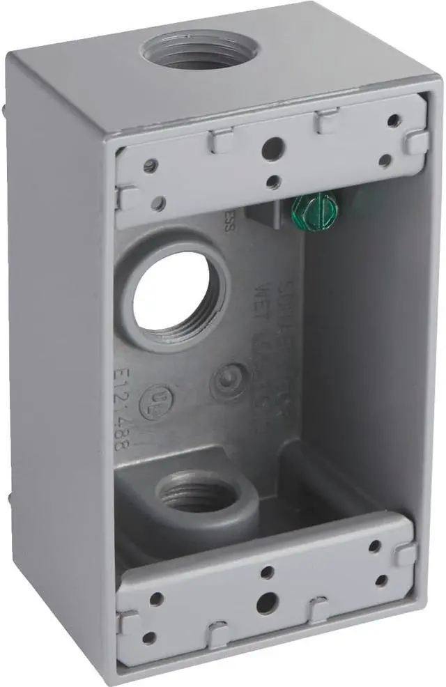 Alt view image 3 of 6 - Bell 1g Gy Wp Box (3) 1/2 Out 5320-0
