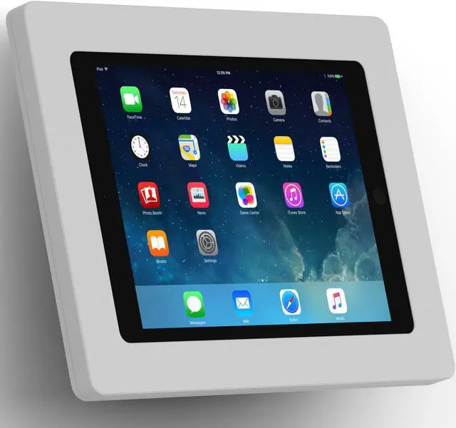 Main image of VidaMount Light Grey Enclosure and Fixed Tilted 15° Wall Mount [Bundle] compatible with iPad 9.7 (5th / 6th Gen), Pro 9.7", Air 1/2