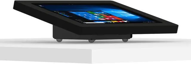Main image of VidaMount Black Enclosure and Fixed Tilted 15° Desk / Surface Mount [Bundle] compatible with Microsoft Surface Pro 7+, Pro 7, Pro 6, Pro 5, Pro 4