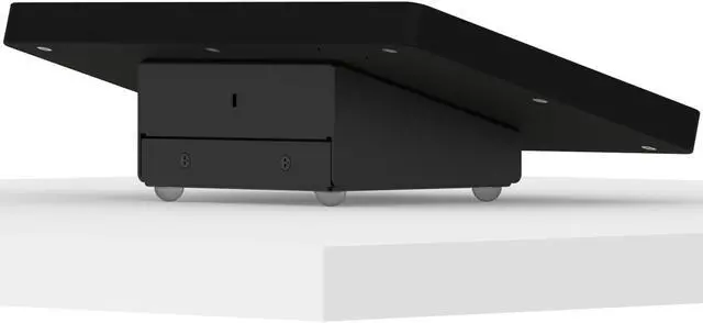 Alt view image 5 of 7 - VidaMount Black Enclosure and Fixed Tilted 15° Desk / Surface Mount [Bundle] compatible with Surface Go, Go 2, Go 3 & Go 4