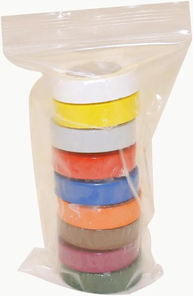 Alt view image 2 of 7 - Scotch Electrical Tape Rainbow Pack: 1/2 in. x 20 ft. (Assorted Colors) *8 mini rolls [8 rolls/pack] - OEM