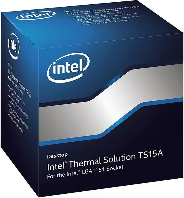 Alt view image 3 of 4 - Intel Thermal Solution BXTS15A Heatsink CPU Air Cooling Fan LGA1151 LGA1151 LGA1156