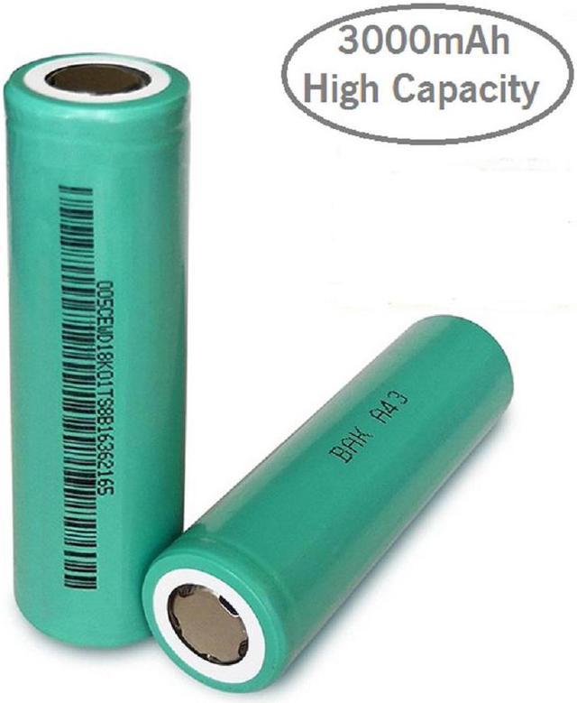 Turpow 4Pcs 18V/20V 3000mAh Li-ion Rechargeable Battery Power Tool