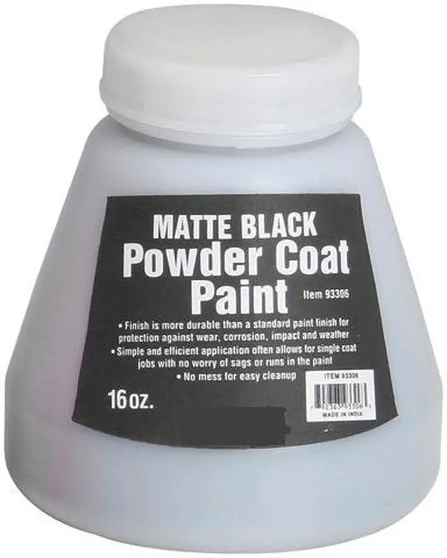 Main image of 16 Oz. Powder Coat Paint - Matte Black