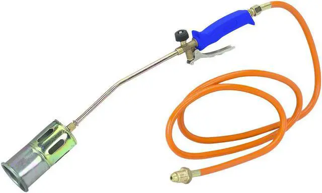 Main image of Greenwood Durable Steel Nozzle Propane Torch with Turbo Blast Trigger and Flow Valve