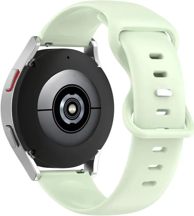 Alt view image 4 of 4 - For Amazfit GTS 2 20mm Solid Color Silicone Watch Band