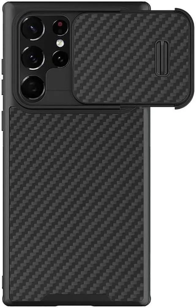 Main image of For Samsung Galaxy S22 Ultra 5G NILLKIN Synthetic Fiber Camshield Phone Case