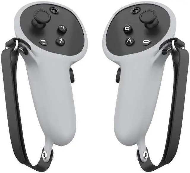 Main image of For Meta Quest Pro 1 Pair Handle Silicone Case Cover VR Accessories(White)