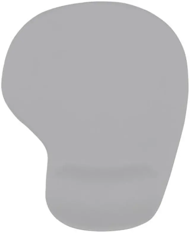 Main image of 2 PCS Silicone Comfortable Padded Non-Slip Hand Rest Wristband Mouse Pad, Colour: Silver Gray