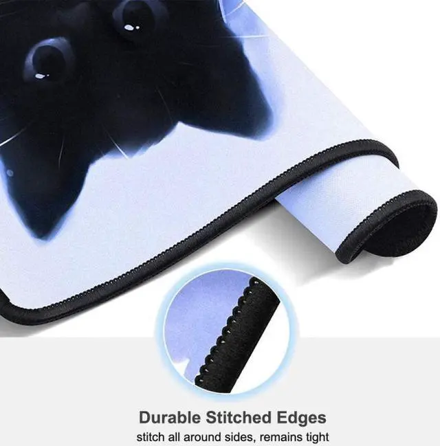 Alt view image 5 of 7 - Cat Cartoon Anti-Skid E-sports Game Mouse Pad