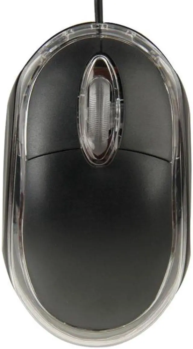 Alt view image 3 of 7 - 1000dpi Colorful Light USB Scroll Wheel Optical Mouse(Black)
