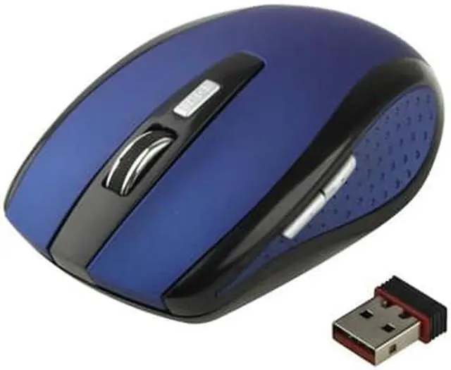 Main image of 2.4 GHz 800~1600 DPI Wireless 6D Optical Mouse with USB Mini Receiver, Plug and Play, Working Distance up to 10 Meters