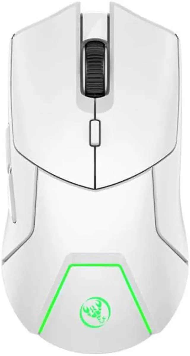 Main image of HXSJ T40 7 Keys 4000DPI Three-mode Colorful Backlight Wireless Gaming Mouse Rechargeable T40 White (White)