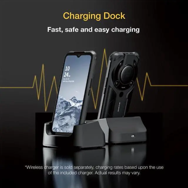 Alt view image 7 of 7 - AGM Type-C Charging Dock for AGM Glory G1