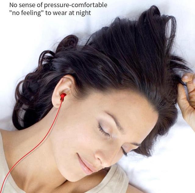 Alt view image 6 of 7 - EN3900 In-Ear Sleep Wired Earphone White