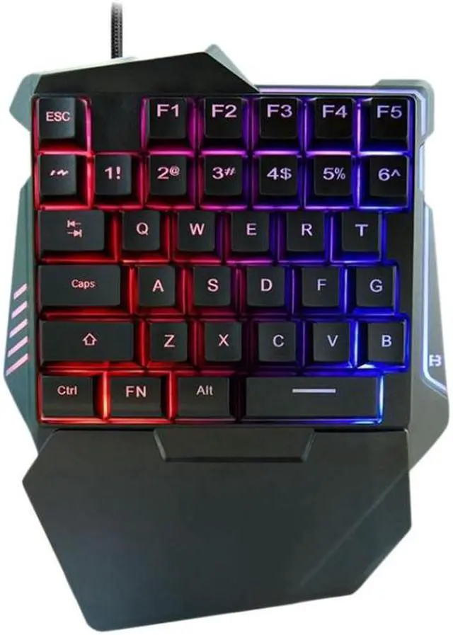Main image of G7 37 Keys USB One-Handed Numeric Keyboard with Backlit, Cable Length: 1.8m