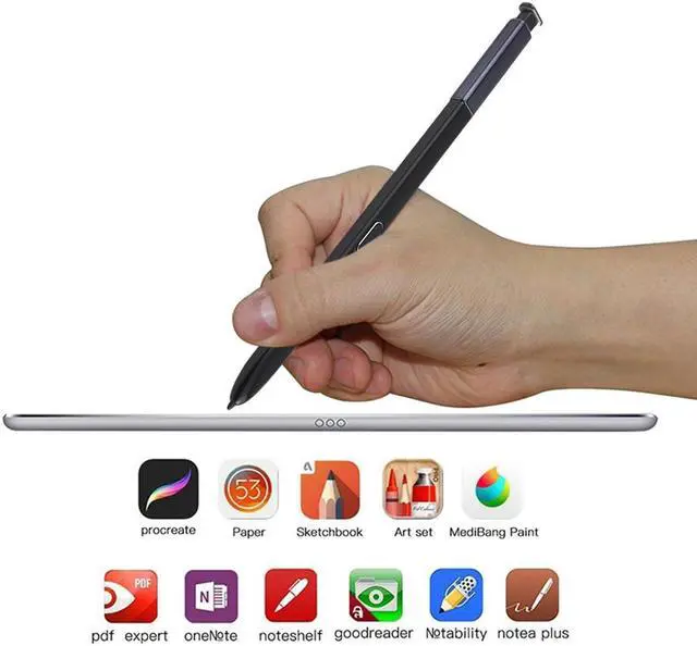 Alt view image 6 of 7 - Portable High-Sensitive Stylus Pen without Bluetooth for Galaxy Note9