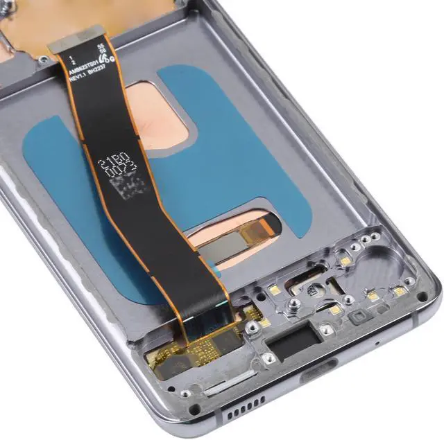 Alt view image 4 of 4 - 6.28 inch OLED LCD Screen For Samsung Galaxy S20 SM-G980 Digitizer Full Assembly with Frame (Grey)