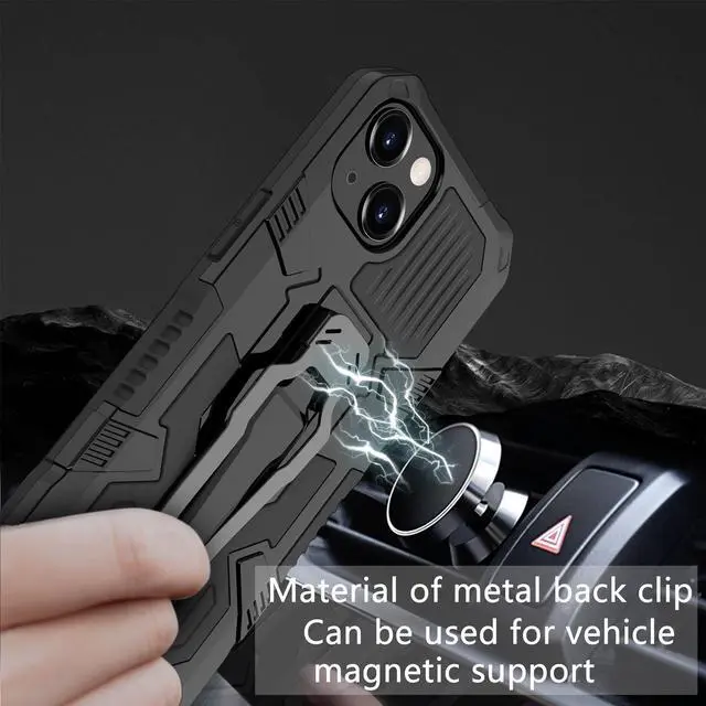 Alt view image 5 of 5 - For iPhone 14 Machine Armor Warrior PC + TPU Phone Case