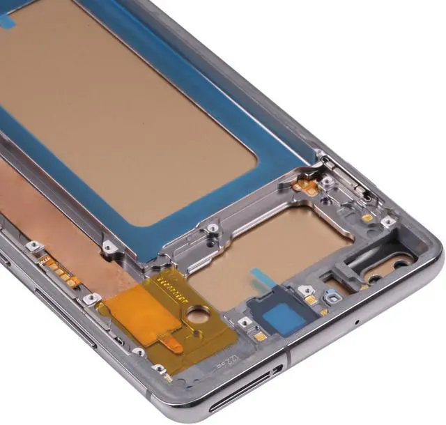 Alt view image 4 of 4 - TFT LCD Screen For Samsung Galaxy S10+ SM-G975 Digitizer Full Assembly with Frame,Not Supporting Fingerprint Identification(Black)