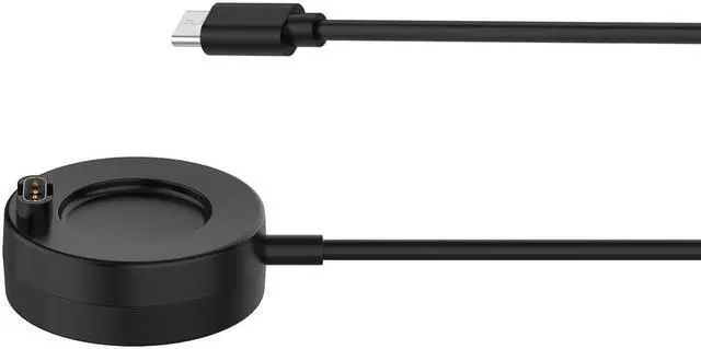 Alt view image 3 of 6 - For Garmin Venu 2 Plus Type-C / USB-C Interface Watch Charger With Data Function(Black)