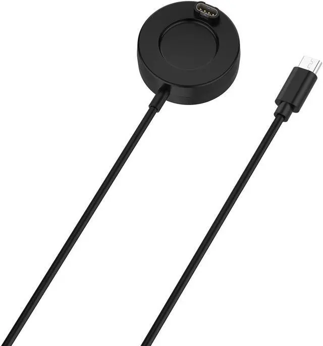 Alt view image 4 of 6 - For Garmin Venu 2 Plus Type-C / USB-C Interface Watch Charger With Data Function(Black)