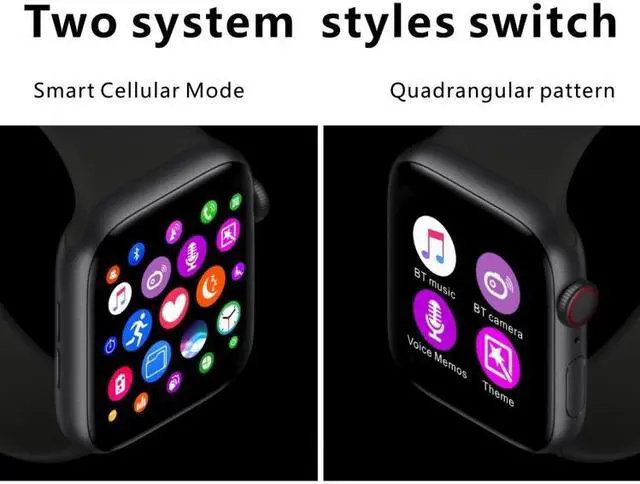 Alt view image 4 of 7 - H55Pro 1.4 inch TFT Screen Smart Bluetooth Watch, Support Sleep Monitor / Heart Rate Monitor / Blood Pressure Monitor, Style: Steel Strap (Black)