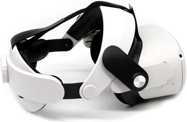 Alt view image 2 of 7 - For Meta Quest 2 VR Glasses Adjustable Improve Comfort Elite Head Strap