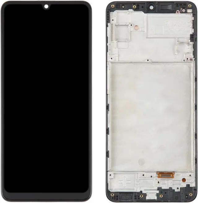 Alt view image 2 of 4 - For Samsung Galaxy M32 SM-M325 6.36 inch OLED LCD Screen for Digitizer Full Assembly with Frame