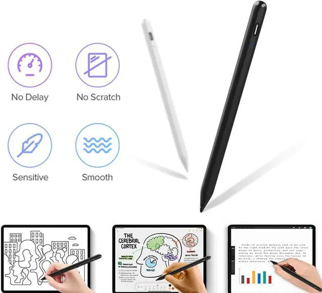 Alt view image 2 of 6 - YP0016 Anti-mistouch Magnetic Capacitive Stylus Pen for iPad