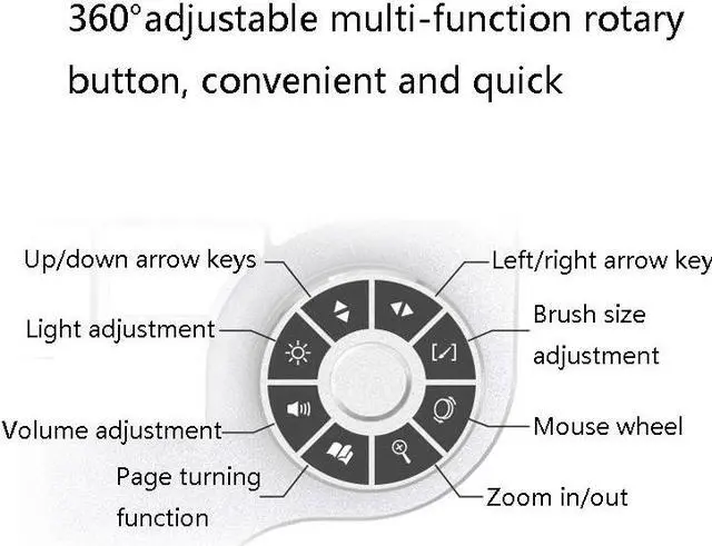Alt view image 3 of 4 - DELUX T11 29 Keys Single-Hand Keyboard Shortcut Key Speech Tool Flat Keyboard, Colour: Black