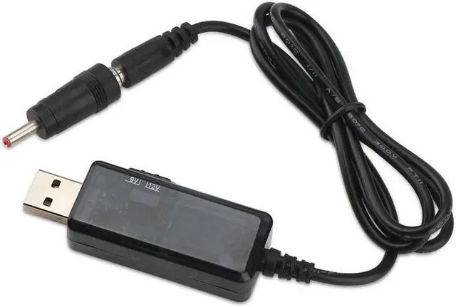 Alt view image 2 of 3 - KWS-912V USB Boost Converter DC 5V to 9V / 12V Converter Cable + 3.5x1.35mm Plug Set