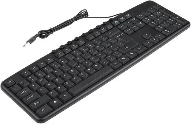 Alt view image 3 of 7 - KB-8377 USB Wired Keyboard Mouse Set (Black)