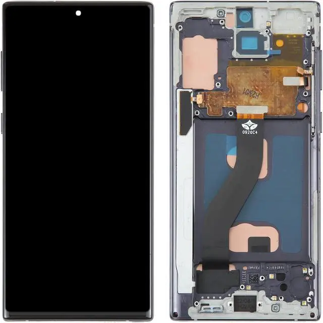 Alt view image 2 of 4 - TFT Material LCD Screen for Samsung Galaxy Note10 Digitizer Full Assembly With Frame/Handwriting, Not Supporting Fingerprint Identification