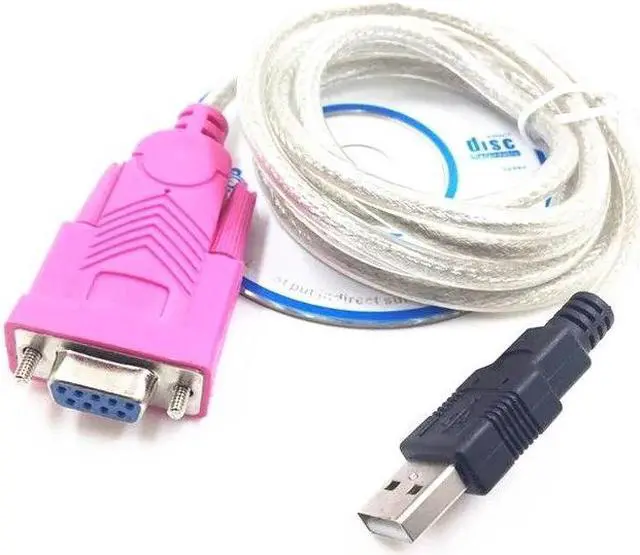 Alt view image 3 of 3 - USB to RS232 Female Serial Port Computer Cable, Cable Length: 1.5m
