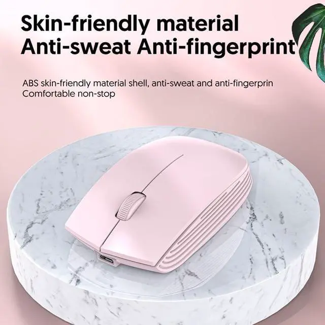 Alt view image 3 of 4 - 811 3 Keys Laptop Mini Wireless Mouse Portable Optical Mouse, Spec: Battery Version (Black)