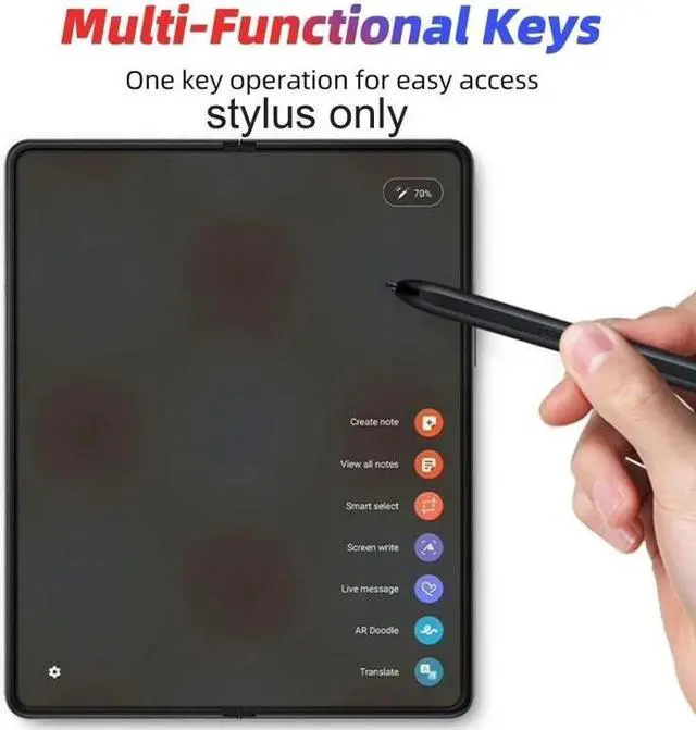 Alt view image 6 of 7 - Touch Capacitive Pen Stylus For Samsung Galaxy Z Fold4/Galaxy Z Fold3 5G