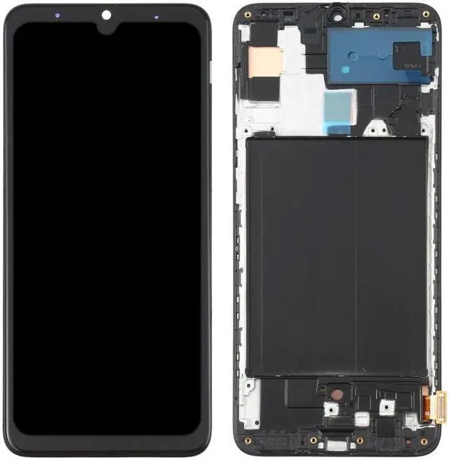 Alt view image 3 of 6 - OLED LCD Screen for Samsung Galaxy A70 SM-A705 (6.39 inch) Digitizer Full Assembly with Frame (Black)