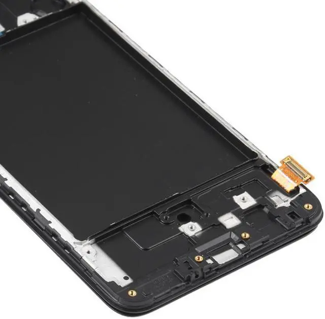 Alt view image 5 of 6 - OLED LCD Screen for Samsung Galaxy A70 SM-A705 (6.39 inch) Digitizer Full Assembly with Frame (Black)