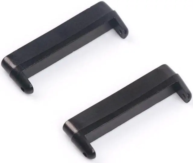 Main image of For Fitbit Versa 4 / Sense 2 1 Pair Universal Metal Watch Band Connectors(Black)