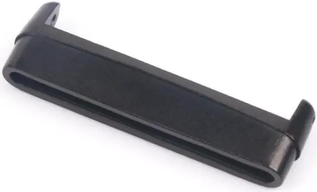 Alt view image 5 of 5 - For Fitbit Versa 4 / Sense 2 1 Pair Universal Metal Watch Band Connectors(Black)