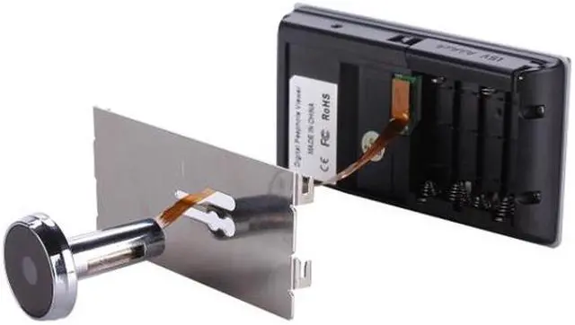 Alt view image 5 of 6 - SN520A Digital Peephole Door Viewer