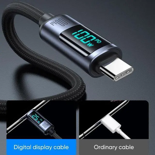 Alt view image 5 of 7 - USB-C / Type-C to USB-C / Type-C Data Cable, Length:1.2m